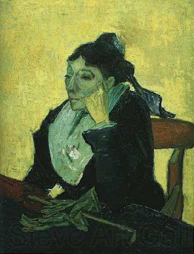 Vincent Van Gogh L Arlesienne Spain oil painting art